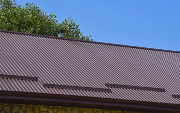 typical Down Field corrugated roof uses