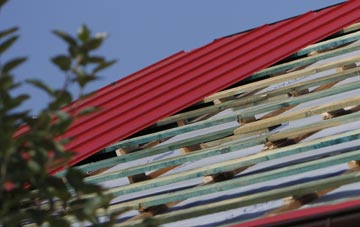 Down Field corrugated roofing costs