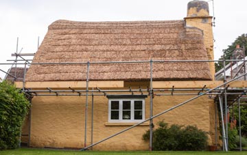 Down Field thatch roofing costs